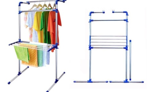 MULTI-PURPOSE STAINLESS STEEL DRYING RACK